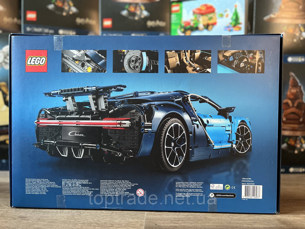 Конструктор Lego 42083 Technic Bugatti Chiron 24357 ₴ — Купить на
