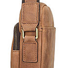Сумка наплічна, месенджер, кінська шкіра JD1069B John McDee, фото 4
