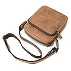 Сумка наплічна, месенджер, кінська шкіра JD1069B John McDee, фото 8