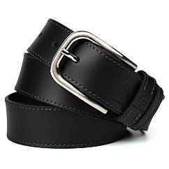 Шкіряний ремінь чорний 40 мм Grande Pelle 41001120013