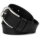 Шкіряний ремінь чорний 40 мм Grande Pelle 41001120013, фото 3