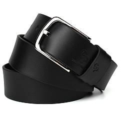 Шкіряний ремінь чорний 40 мм Grande Pelle 410012300