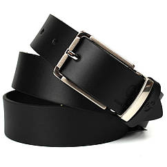 Шкіряний ремінь чорний 35 мм Grande Pelle 310012561