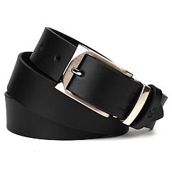 Шкіряний ремінь чорний 35 мм Grande Pelle 310011261