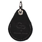 Шкіряний чохол тримач для Apple AirTag чорний Grande Pelle 463110, фото 2