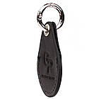 Шкіряний чохол тримач для Apple AirTag чорний Grande Pelle 463110, фото 5