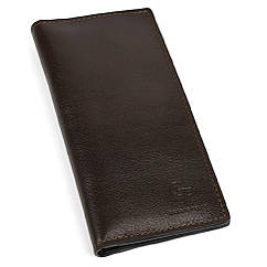 Довге портмоне Grande Pelle 522620 глянсова шкіра коричнева