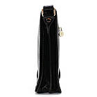 Чоловіча шкіряна сумка через плече місткий месенджер із натуральної шкіри чорна 26*22*8 см, фото 4