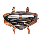 Містка шкіряна чоловіча сумка на кожен день 7349B, фото 2