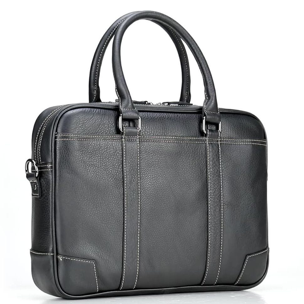 Шкіряна чоловіча сумка для ноутбука та документів 7349A, фото 1