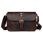 Сумка месенджер листоношка з клапаном на плече John McDee 1062R, фото 3