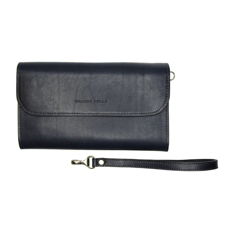 Клатч чоловічий Practico, чорний Grande Pelle 704610, фото 1