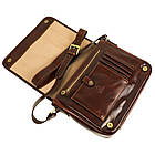 Шкіряна сумка месенджер Time Resistance 1173301 The Stranger коричневий, фото 5