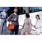 Шкіряна сумка месенджер Time Resistance 5233401 "The Stranger" коньячний колір, фото 6