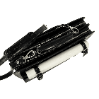 Шкіряний портфель — The Prophet — чорний Time Resistance 5204101, фото 7