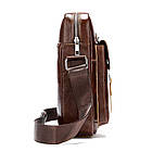 Чоловіча сумка месенджер із натуральної шкіри BD10-8516, фото 4
