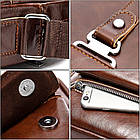 Чоловіча сумка месенджер із натуральної шкіри BD10-8516, фото 9
