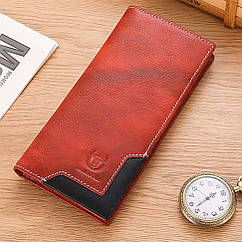 Чоловічий гаманець лонгер розкладний великий TB0448R Bull червоний