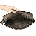 Чоловіча сумка месенджер через плече з клапаном Grande Pelle 753620, фото 2