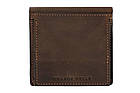 Портмоне Lettera з монетницею, коричневий Grande Pelle 537120, фото 4
