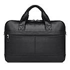 Містка чоловіча шкіряна сумка для ноутбука JD7320A John McDee, фото 3