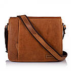 Чоловіча шкіряна сумка через плече HILL BURRY HB3075, фото 4