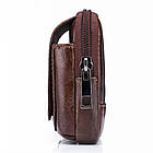 Напоясна сумка Т1347 Bull для смартфона, з натуральної шкіри, фото 4