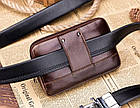 Напоясна сумка Т1347 Bull для смартфона, з натуральної шкіри, фото 8