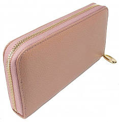 Жіночий шкіряний гаманець пудровий Firenze 77960