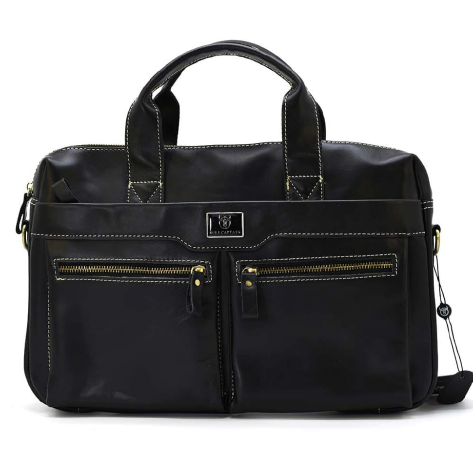 Шкіряна сумка чоловіча Bull GW0560A для ноутбука та документів, фото 1