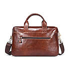 Шкіряна сумка чоловіча Bull GW0560B для ноутбука та документів, фото 3