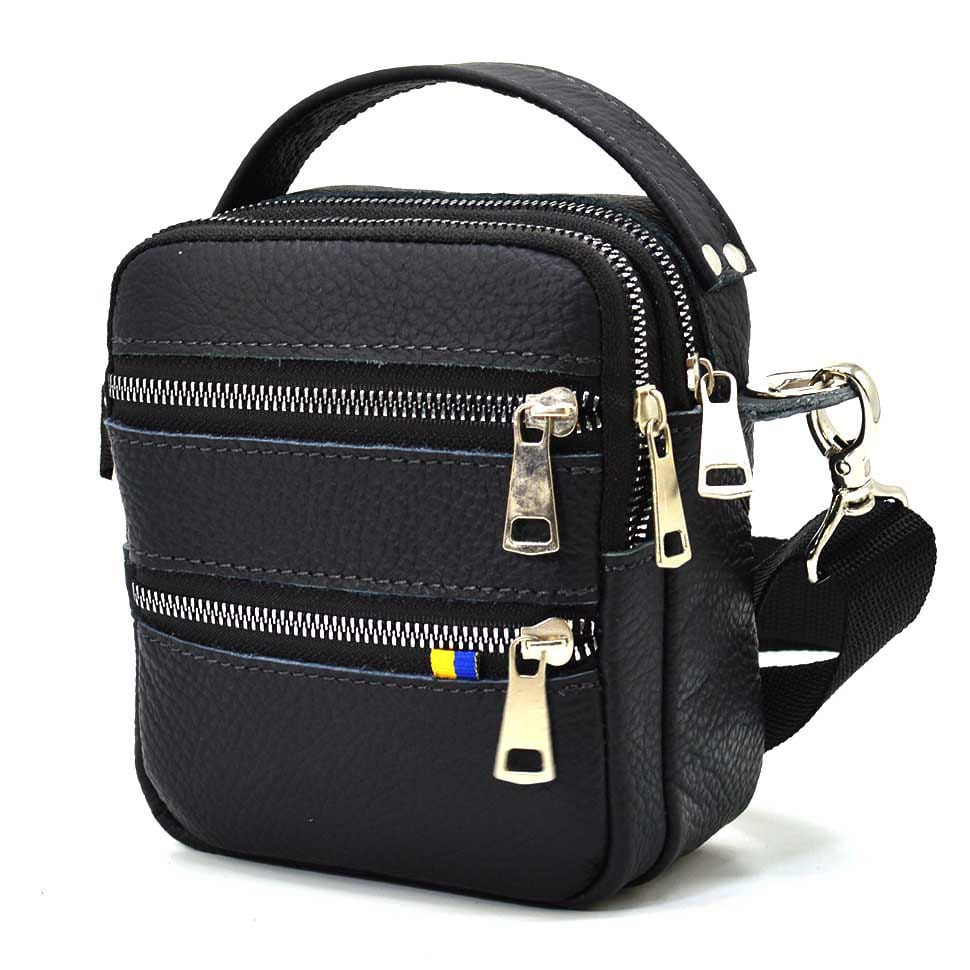 Сумка через плече з ручкою шкіряна LIMARY lim-0126FA маленька, фото 1