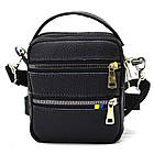 Сумка через плече з ручкою шкіряна LIMARY lim-0126FA маленька, фото 3