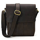 Невелика чоловіча сумка через плече шкіряна Limary lim-354RC, фото 5