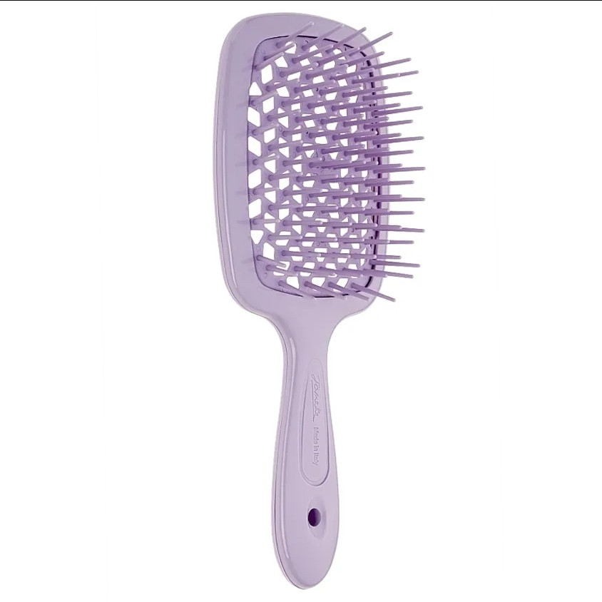 Гребінець для волосся Janeke 1830 Superbrush The Original Italian 86SP226 LIL Лавандова