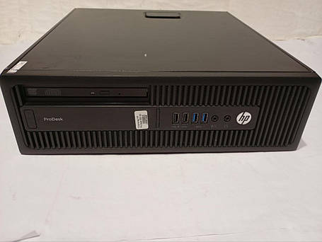Б/в Комп'ютер Б-клас HP ProDesk 600 G2 SFF| Core i3-6100| 8 GB RAM| 120 GB SSD| HD 530 + USB-флешка 64 GB, фото 1