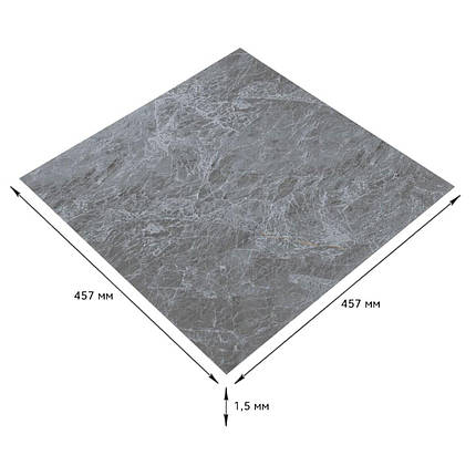 Самоклеюча LVT плитка 457*457*1.5mm (D) SW-00002458, фото 1