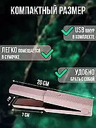 Плойка-випрямляч на акумуляторі з 3 режимами нагрівання LSM-637, фото 5