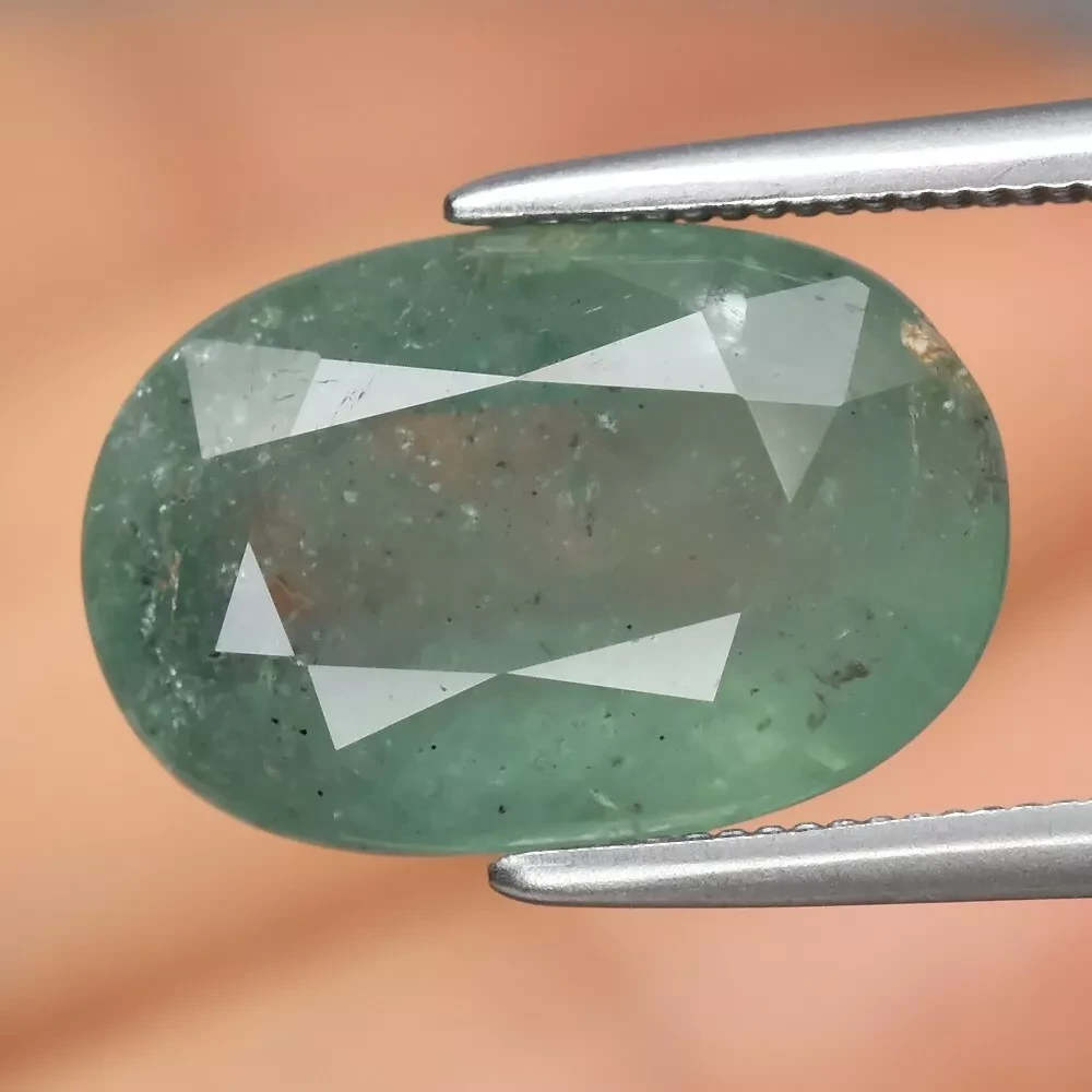 4.39 карат Природний зелений берил