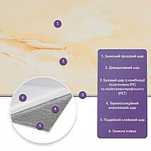 Самоклеюча стінова PET плитка 600*300*2mm (D) SW-000002348, фото 4