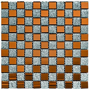 Мозаїка з декоративного скла 298х298х4,5мм SW-00002361