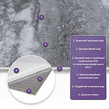 Самоклеюча стінова PET плитка 600*300*2mm (D) SW-00002326, фото 4