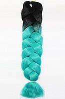 КАНЕКАЛОН 80см. 165гр. Омбре2 "Jumbo braid"