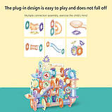 Конструктор пластиковий "Ball Track" трек з кульками GY555-67 126 деталей, фото 4