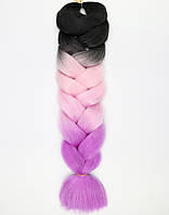 КАНЕКАЛОН 80см. 165гр. Омбре3 "Jumbo braid"