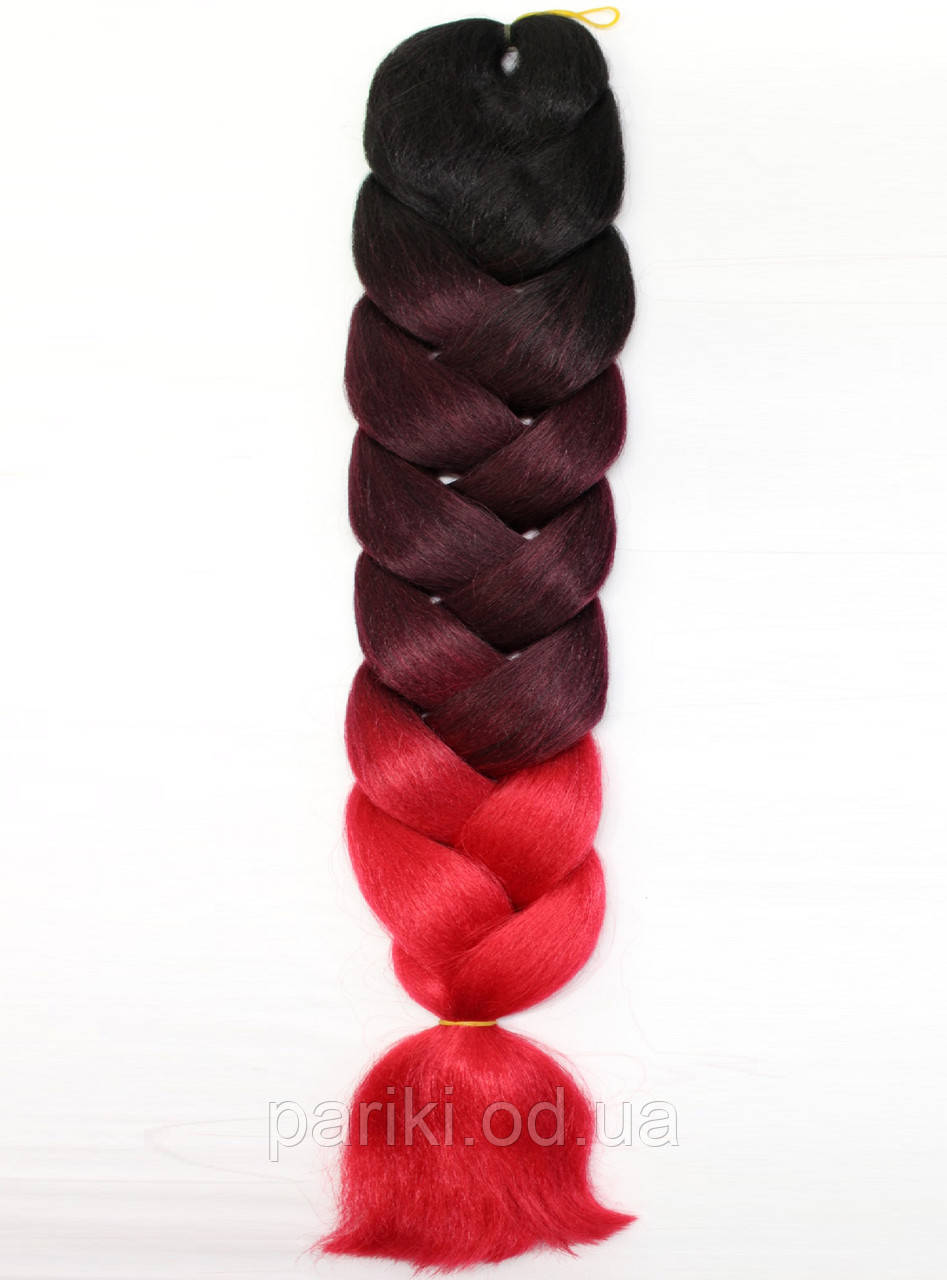 КАНЕКАЛОН 80см. 165гр. Омбре3  "Jumbo braid"