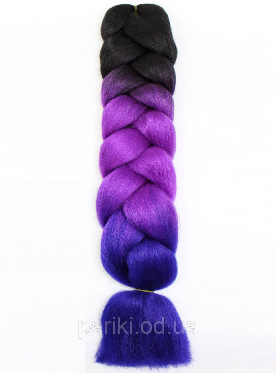 КАНЕКАЛОН 80см. 165гр. Омбре3  "Jumbo braid"