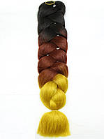 КАНЕКАЛОН 80см. 165гр. Омбре3 "Jumbo braid"