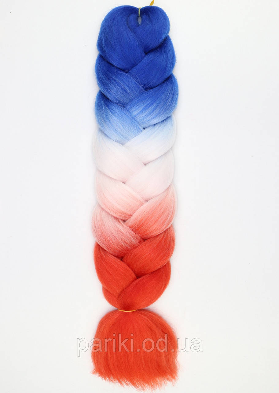 КАНЕКАЛОН 80см. 165гр. Омбре3  "Jumbo braid"