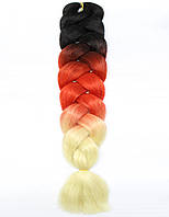 КАНЕКАЛОН 80см. 165гр. Омбре3 "Jumbo braid"